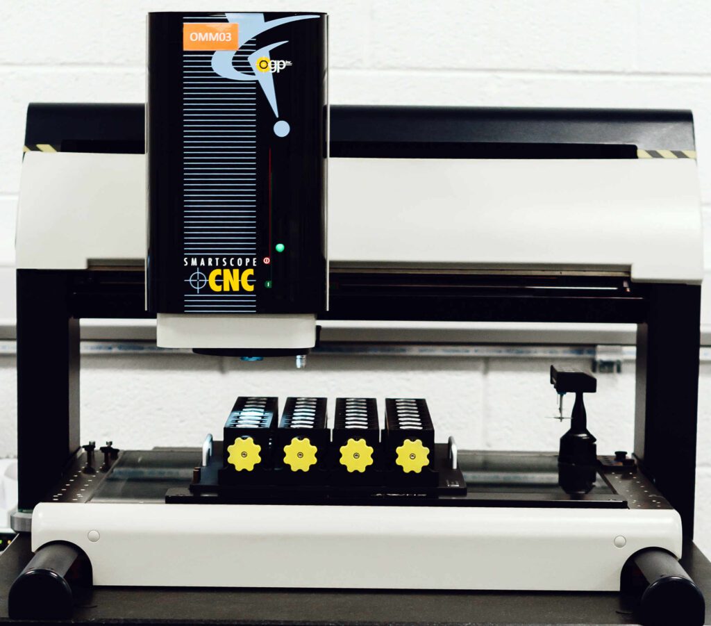 Verus Metrology Bespoke Inspection Fixture on a CNC 500 Machine