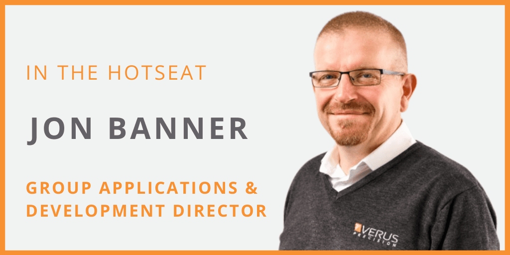 8 Questions Series: Jon Banner - Verus Group Applications and Development Director