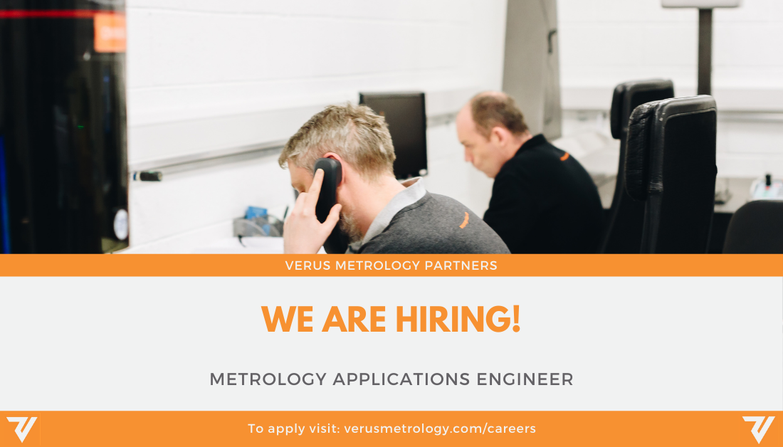 Career Opportunity: Metrology Applications Engineer - Verus Metrology Partners