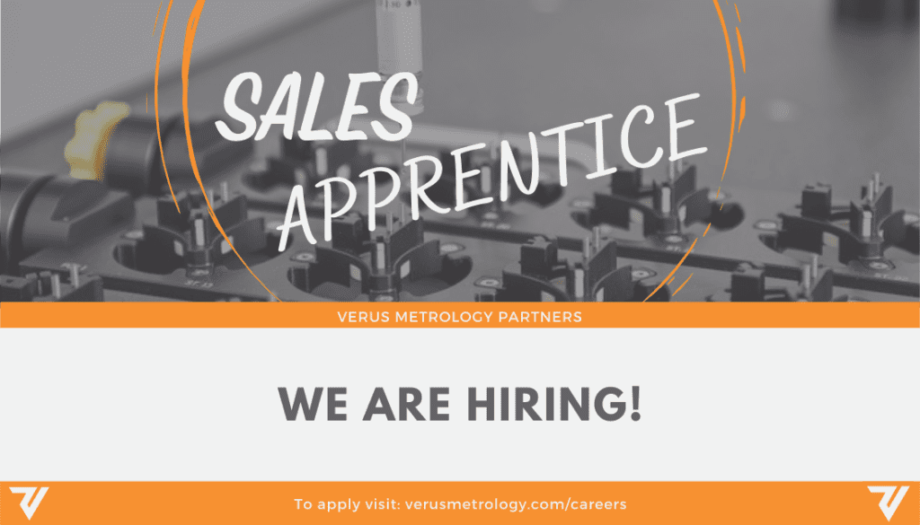 Career Opportunity: Sales Apprentice Business Development at Verus Metrology