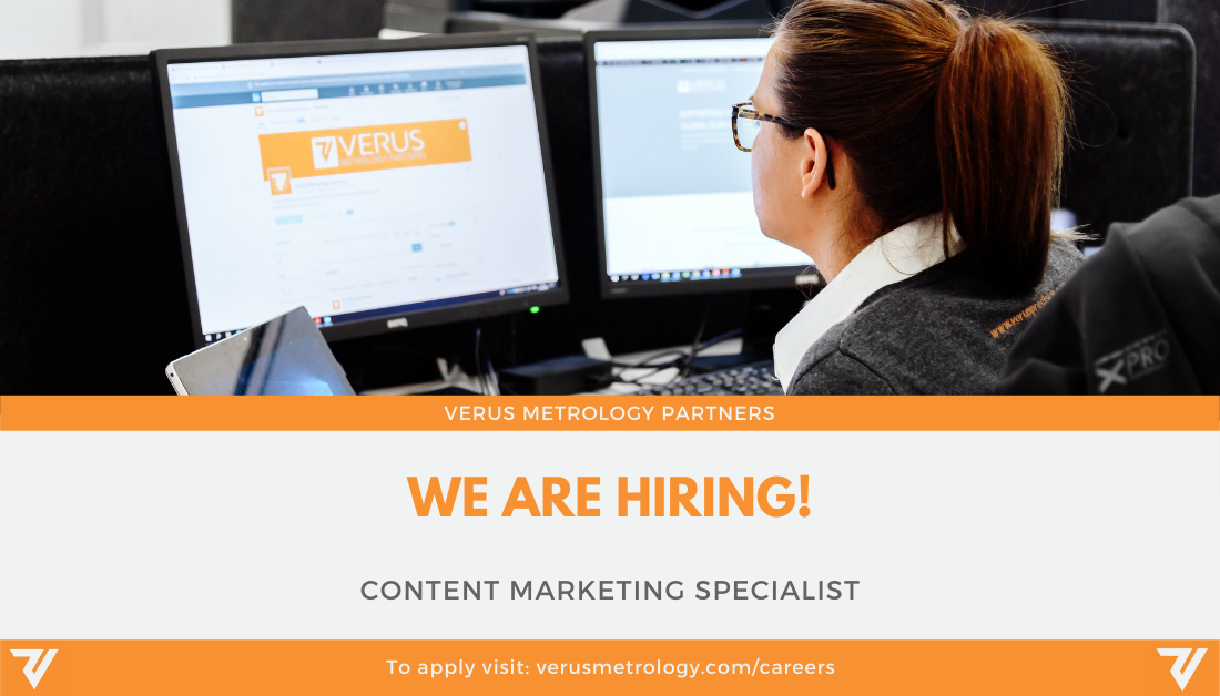 Career Opportunity: Content Marketing Specialist at Verus Metrology Partners