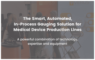 The Smart, Automated, In-Process Gauging Solution for Medical Device Production Lines Feature