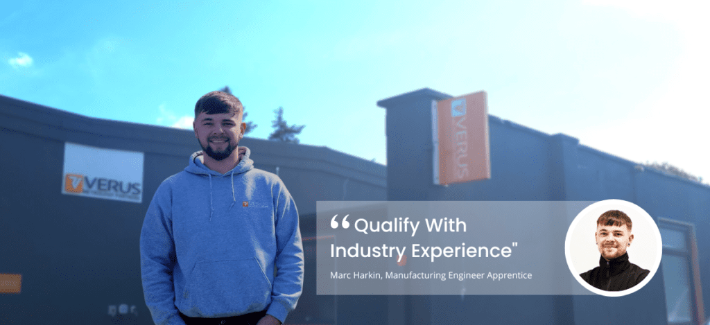 Metrology Engineer Apprentice Mark Harkin