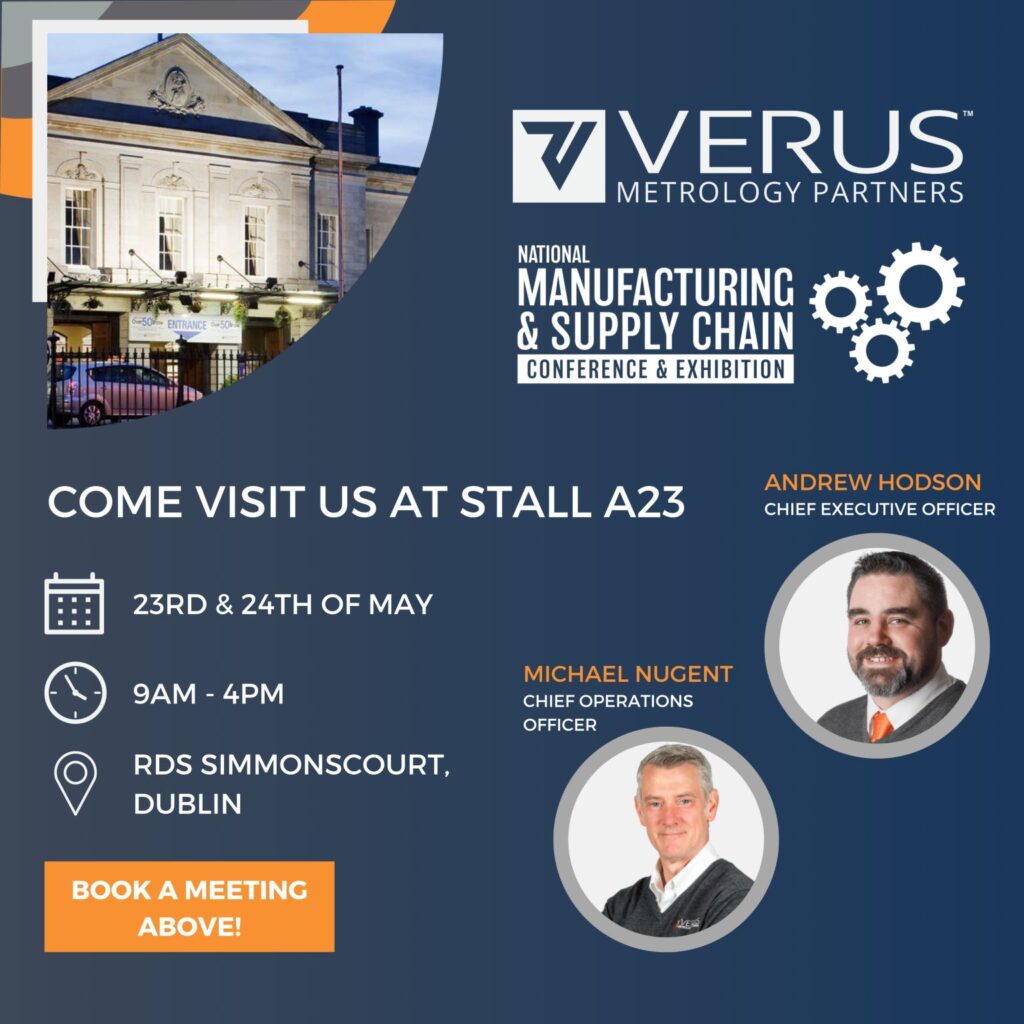 Event Dublin Manufacturing Verus Metrology Partners